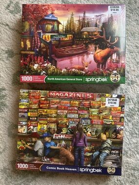 NWT Sealed - 1000-Piece Puzzle Bundle
